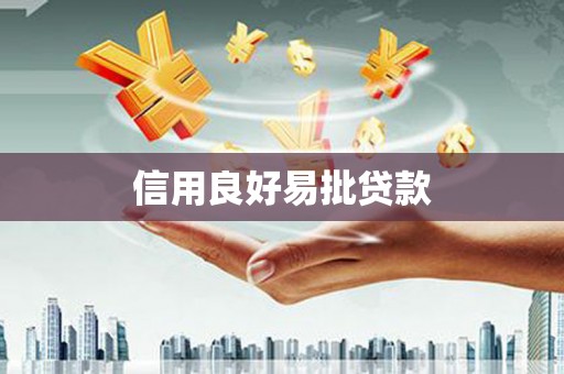 南丰信用良好易批贷款