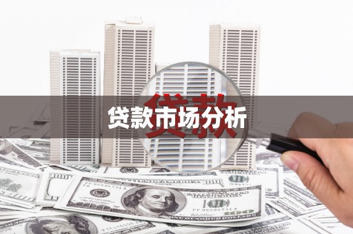 南丰贷款市场分析