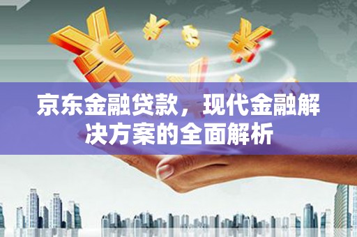 南丰京东金融贷款，现代金融解决方案的全面解析