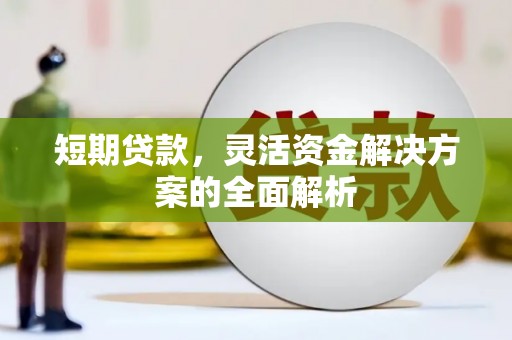 南丰短期贷款，灵活资金解决方案的全面解析