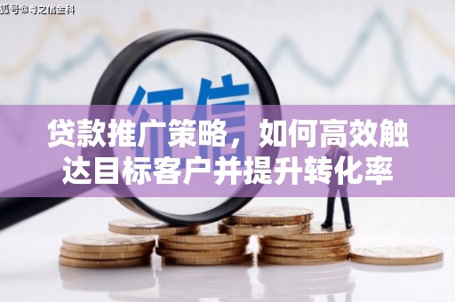 南丰贷款推广策略，如何高效触达目标客户并提升转化率