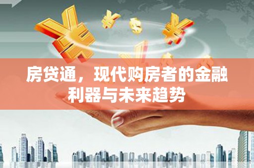 南丰房贷通，现代购房者的金融利器与未来趋势
