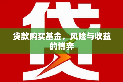 南丰贷款购买基金，风险与收益的博弈