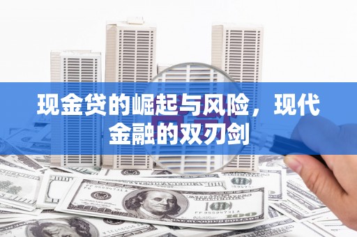 南丰现金贷的崛起与风险，现代金融的双刃剑