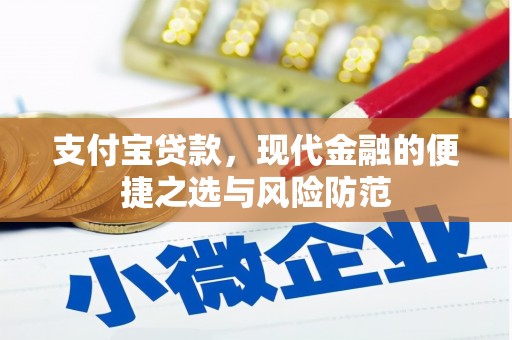南丰支付宝贷款，现代金融的便捷之选与风险防范