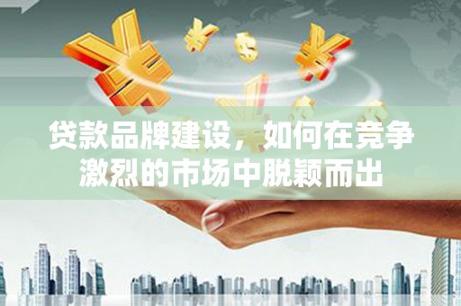 南丰贷款品牌建设，如何在竞争激烈的市场中脱颖而出