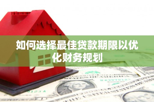 南丰如何选择最佳贷款期限以优化财务规划