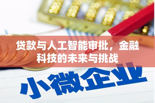 南丰贷款与人工智能审批，金融科技的未来与挑战