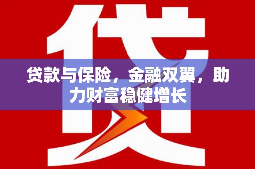 南丰贷款与保险，金融双翼，助力财富稳健增长