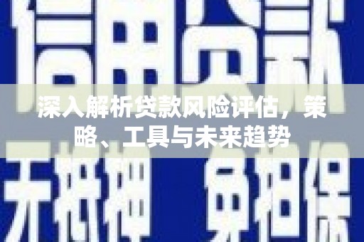 南丰深入解析贷款风险评估，策略、工具与未来趋势