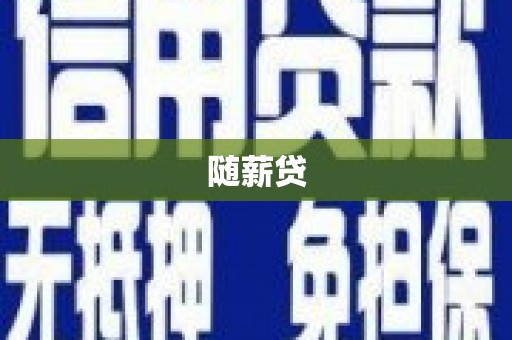 南丰随薪贷