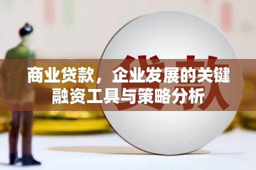 南丰商业贷款，企业发展的关键融资工具与策略分析