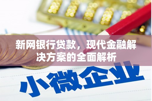 南丰新网银行贷款，现代金融解决方案的全面解析