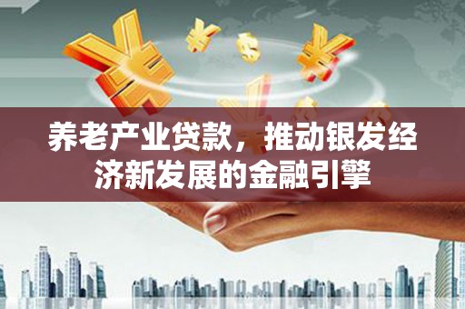 南丰养老产业贷款，推动银发经济新发展的金融引擎
