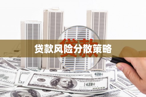 南丰贷款风险分散策略