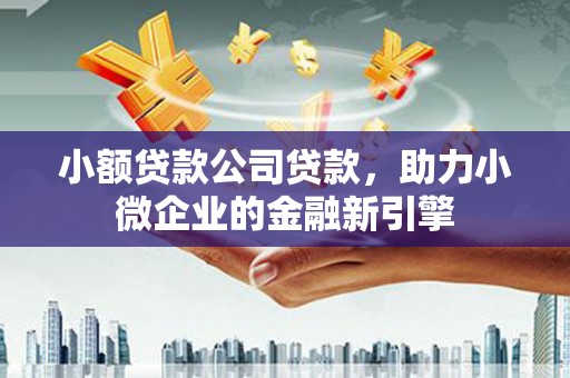 南丰小额贷款公司贷款，助力小微企业的金融新引擎