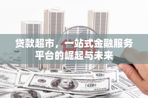 南丰贷款超市，一站式金融服务平台的崛起与未来