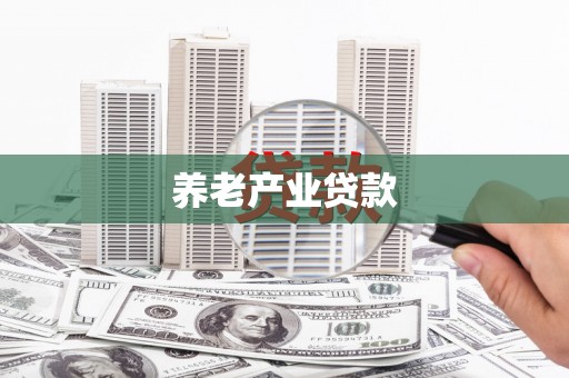 南丰养老产业贷款