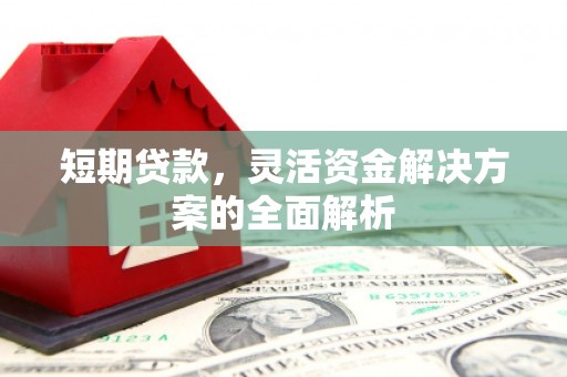 南丰短期贷款，灵活资金解决方案的全面解析