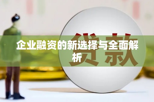 南丰企业融资的新选择与全面解析